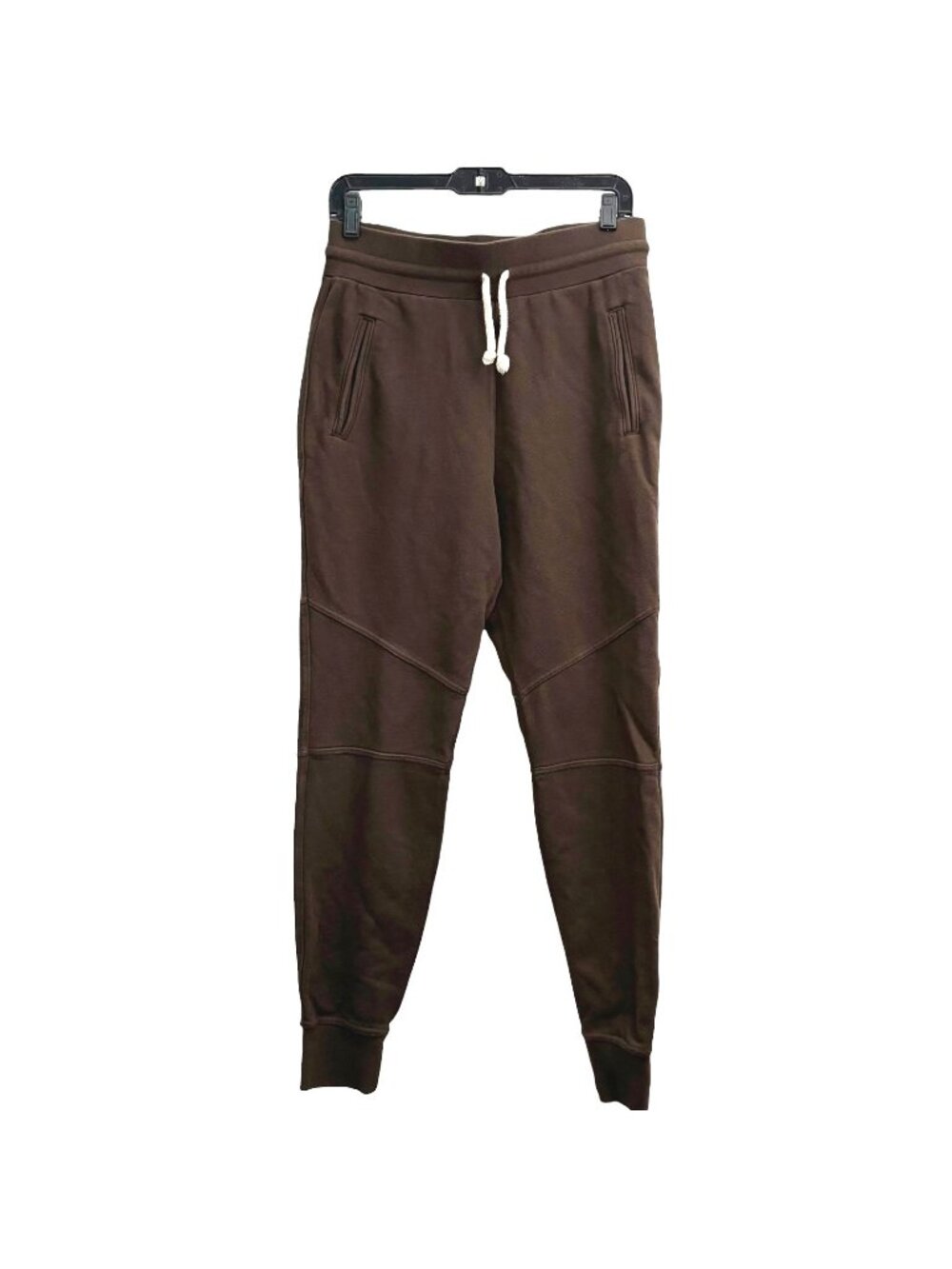 John Elliott Escobar Sweatpants L 3 Slim Fit Cotton Joggers USA Articulated Knee